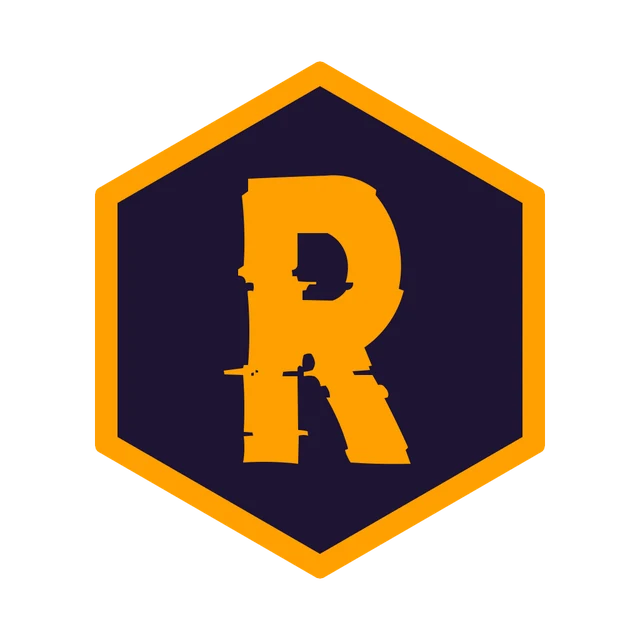 Rawbit Games hexagon logo